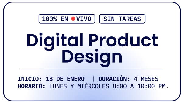 Digital Product Design-Enero