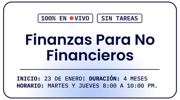 Finanzas Para No Financieros - ENERO23