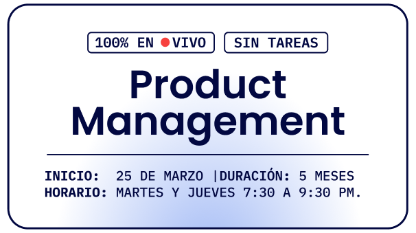 Product Management - MAR25