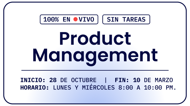 Product Management (actualizado)