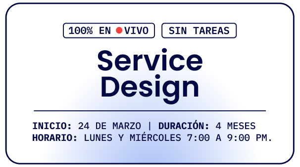 Service Design - MAR25