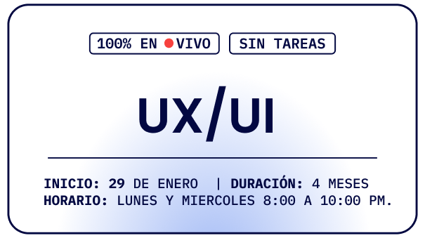 UX/UI enero